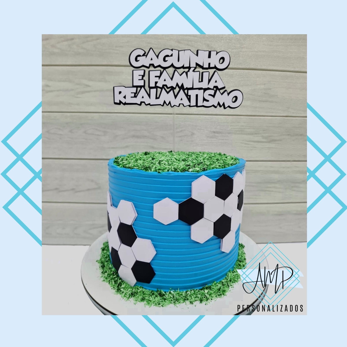 Arquivo de Corte - Topo de Bolo Futebol