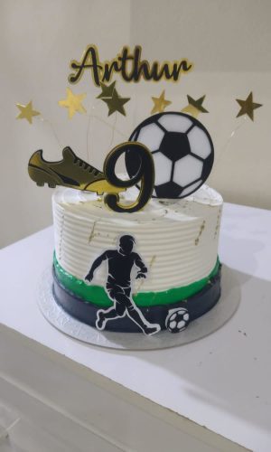 Topo de Bolo Futebol
