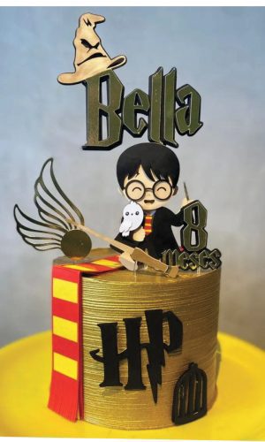 Topo de Bolo Harry Potter Arquivo de Corte