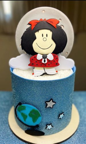 Topo de Bolo Mafalda
