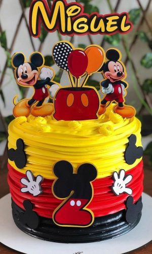 Topo de Bolo Mickey