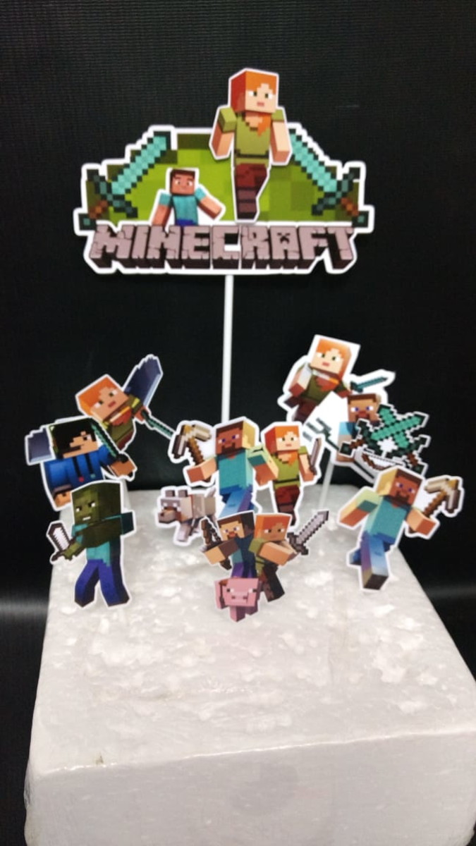 Arquivo Topo de Bolo - Minecraft