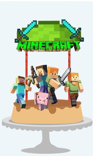 Arquivo Topo de Bolo - Minecraft