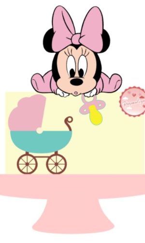 Arquivo Topo de Bolo - Minnie Baby