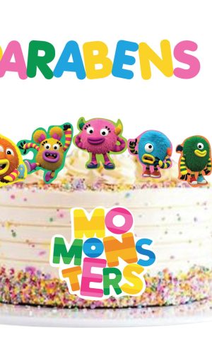 Topo De Bolo Momonsters