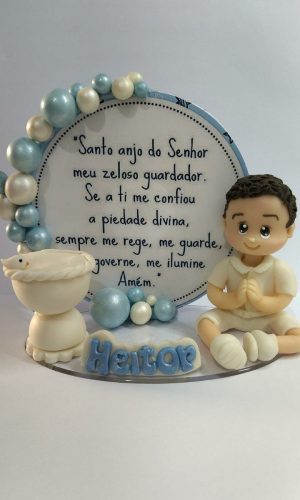 Topo de bolo para Batizado