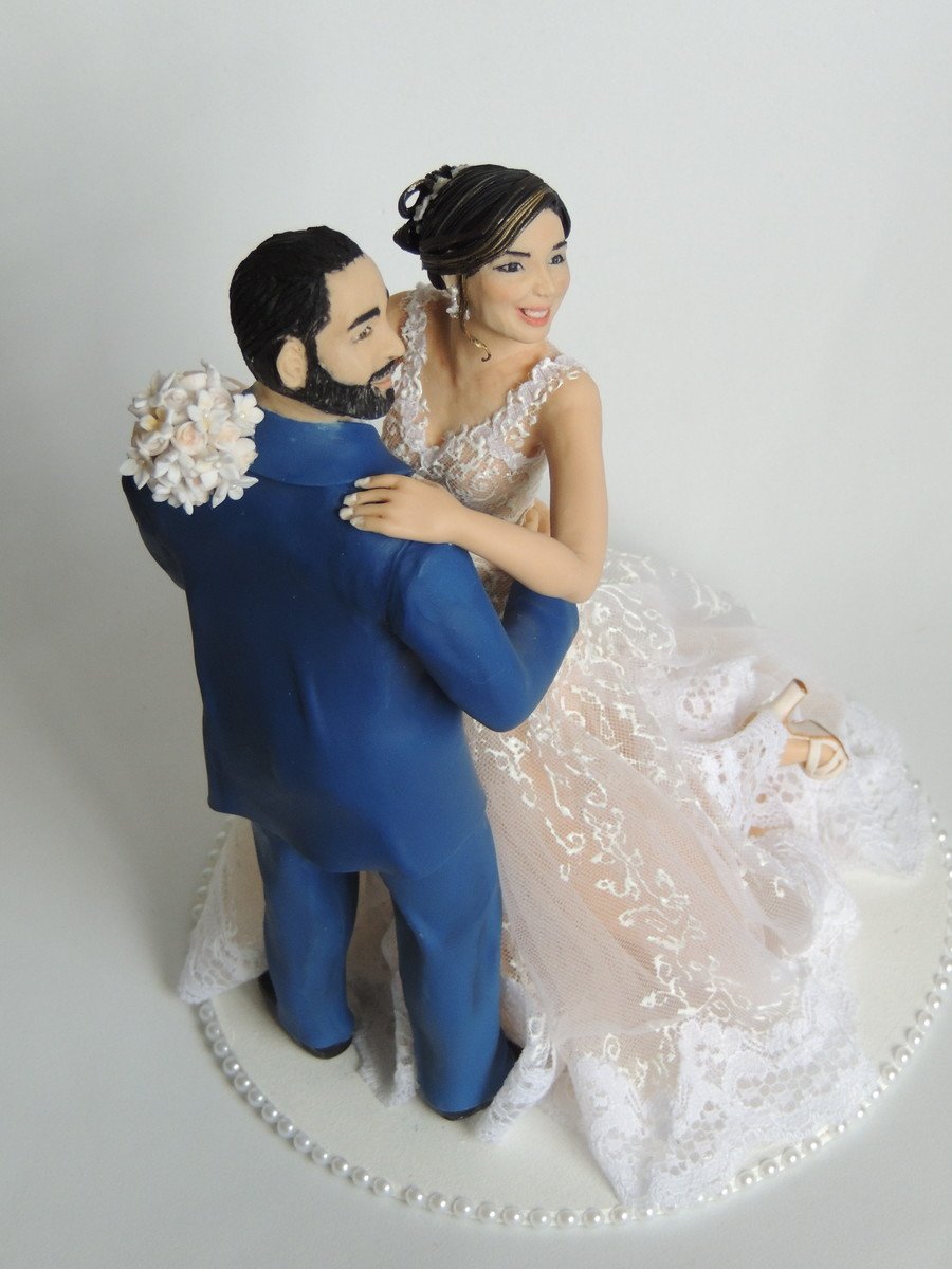 Topo de Bolo para Casamento - Imagem 5