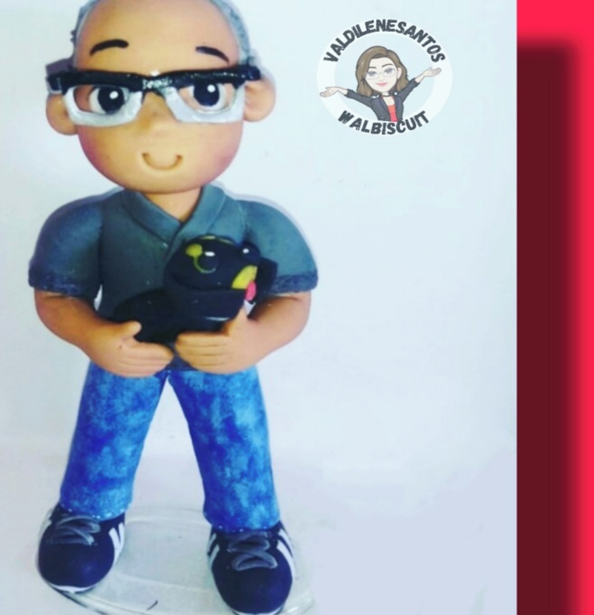 Topo de bolo personalizado - Imagem 3