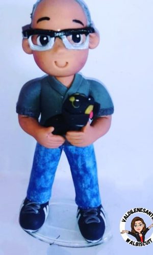 Topo de bolo personalizado