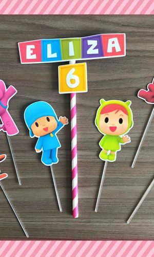 Topo de Bolo Pocoyo