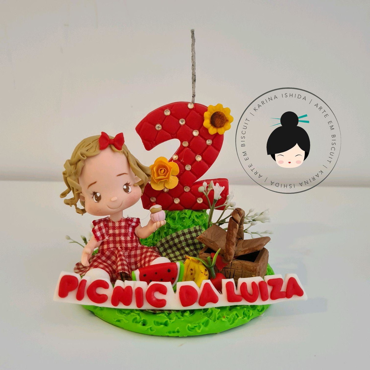 Topo de Bolo Picnic