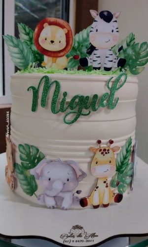 Topo de Bolo Safari / Topo Safari / Selva/ Animais