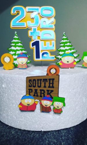 Topo de Bolo South Park