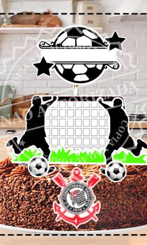 TOPO DE BOLO TIMES FUTEBOL - ARQUIVO DIGITAL