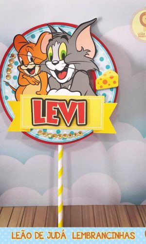 TOPO DE BOLO tom e jerry