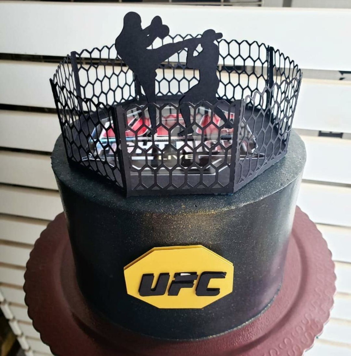 Topo de Bolo Ufc