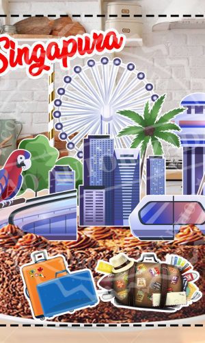 TOPO DE BOLO VIAGEM SINGAPURA - ARQUIVO DIGITAL