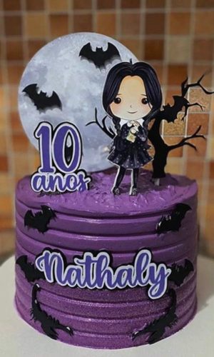 Topo de Bolo Wandinha