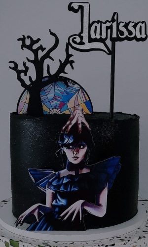 Topo de Bolo Wandinha