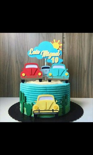 Topo Fusca em Camadas + 4 Arquivos a Sua Escolha