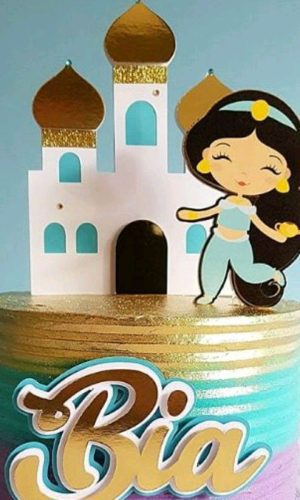Topo Jasmine cute I + 4 ARQUIVOS A SUA ESCOLHA