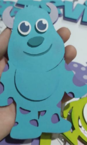 Topo Monstro Sa em Camadas, Arquivo Digital