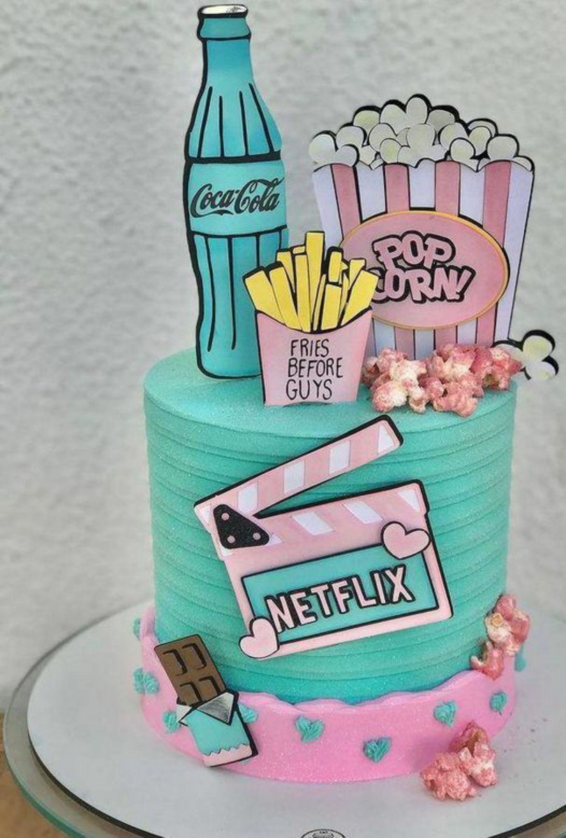 Topo Netflix Cute (202379) + 4 Arquivos a Sua Escolha