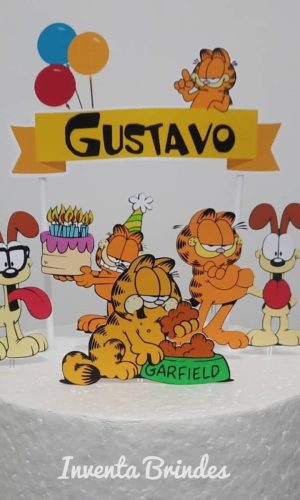 TOPO PARA BOLO GARFIELD