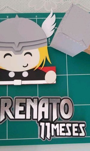 TOPO Thor cut + 4 ARQUIVOS A SUA ESCOLHA