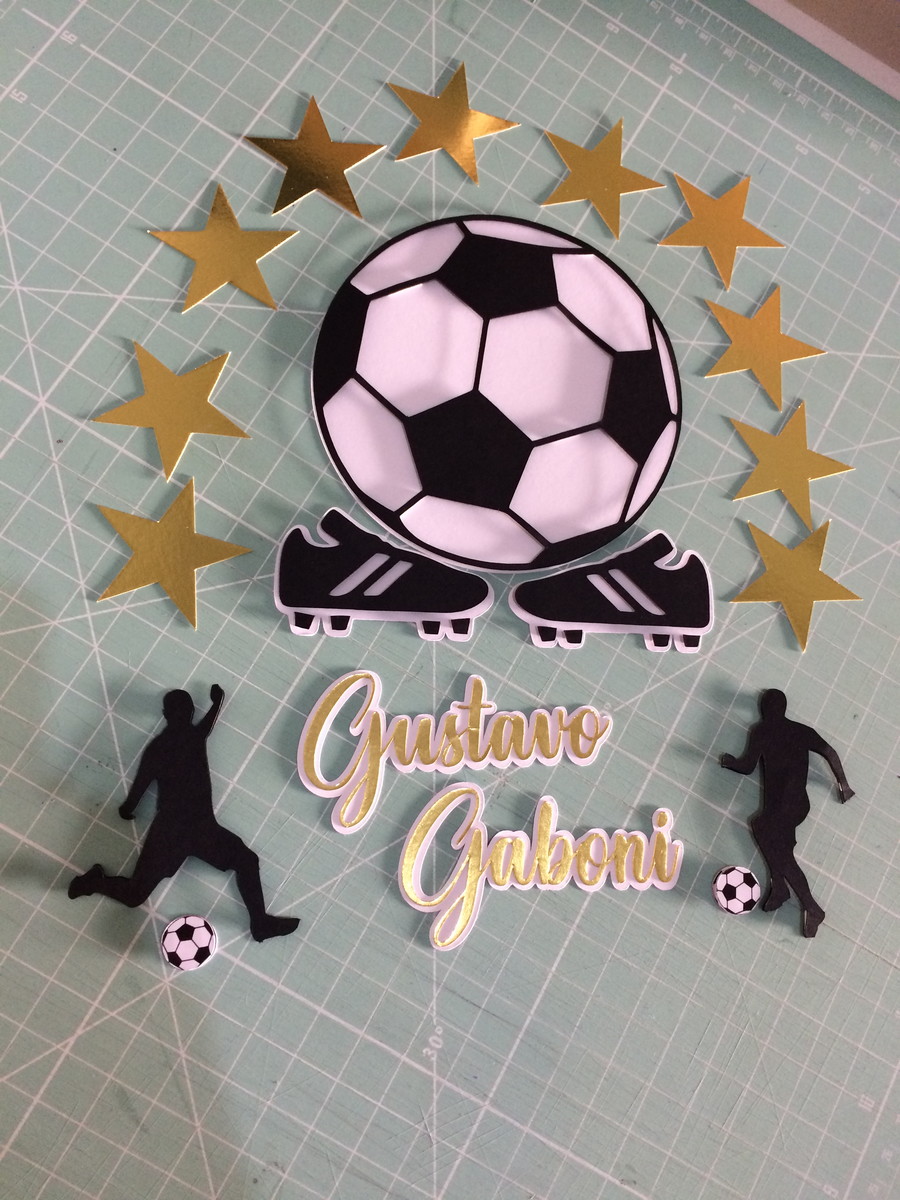 Topper Futebol (arquivo de Corte) 4 Arquivos Por 10,00