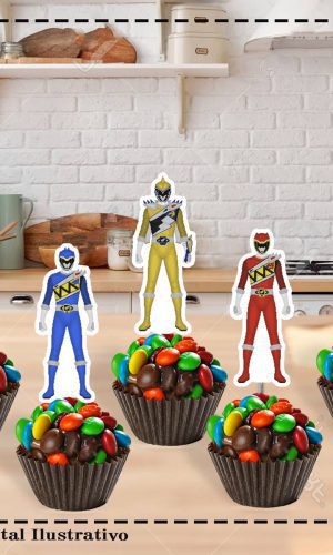 TOPPER POWER RANGERS - ARQUIVO DIGITAL