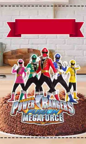 TOPPER POWER RANGERS MEGA FORCE - ARQUIVO DIGITAL
