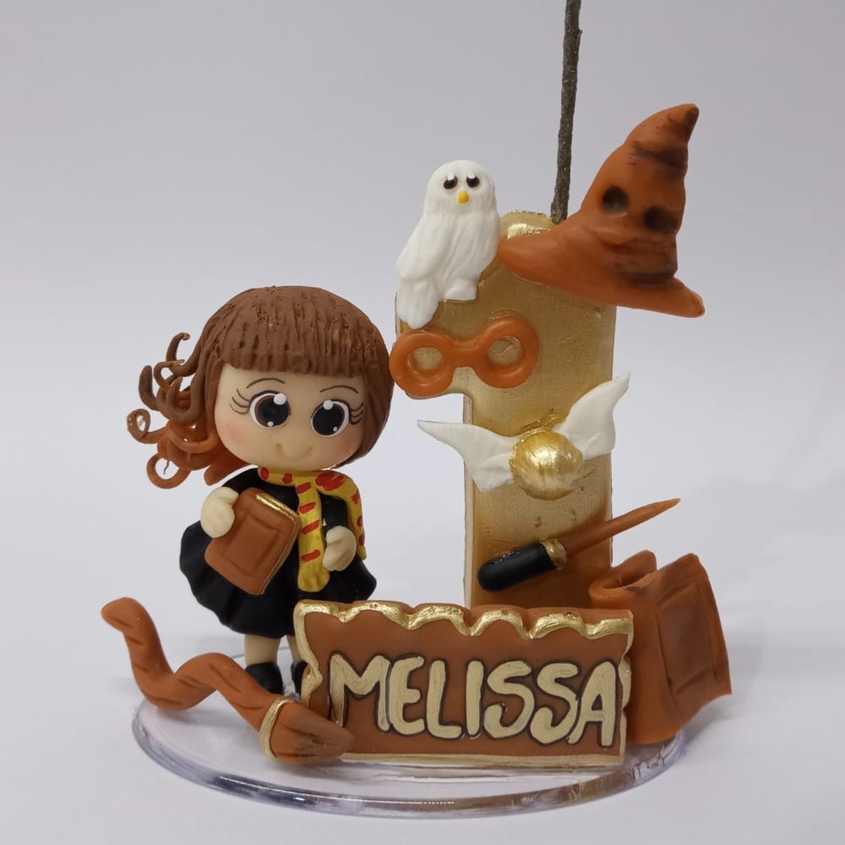 Vela Topo de Bolo Hermione - Imagem 2