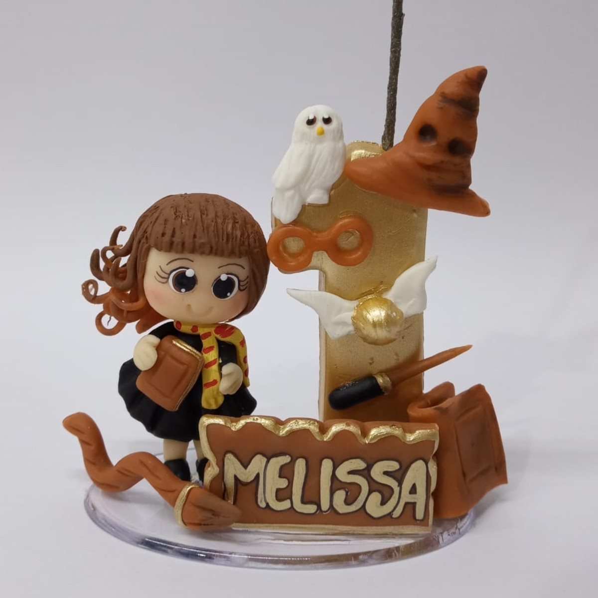 Vela Topo de Bolo Hermione