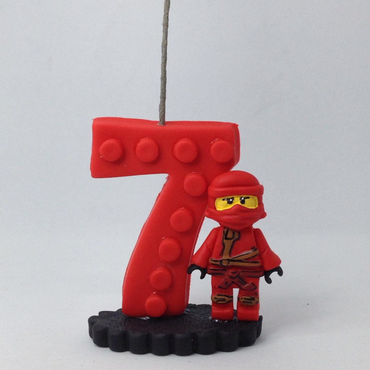 Vela Topo de Bolo Ninja - Imagem 3