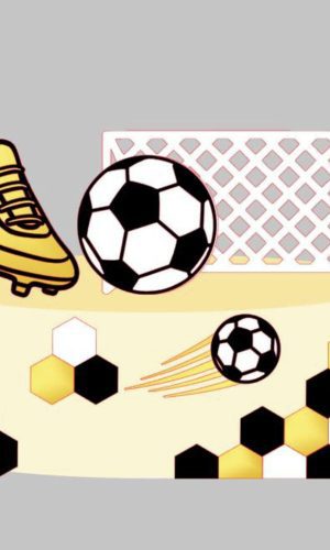 021 Arquivo de Corte Topo de Bolo - Futebol
