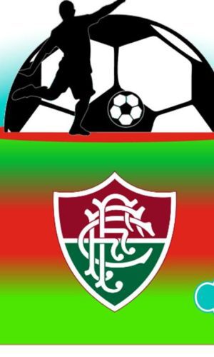 M13 Topo de bolo Fluminense - Futebol