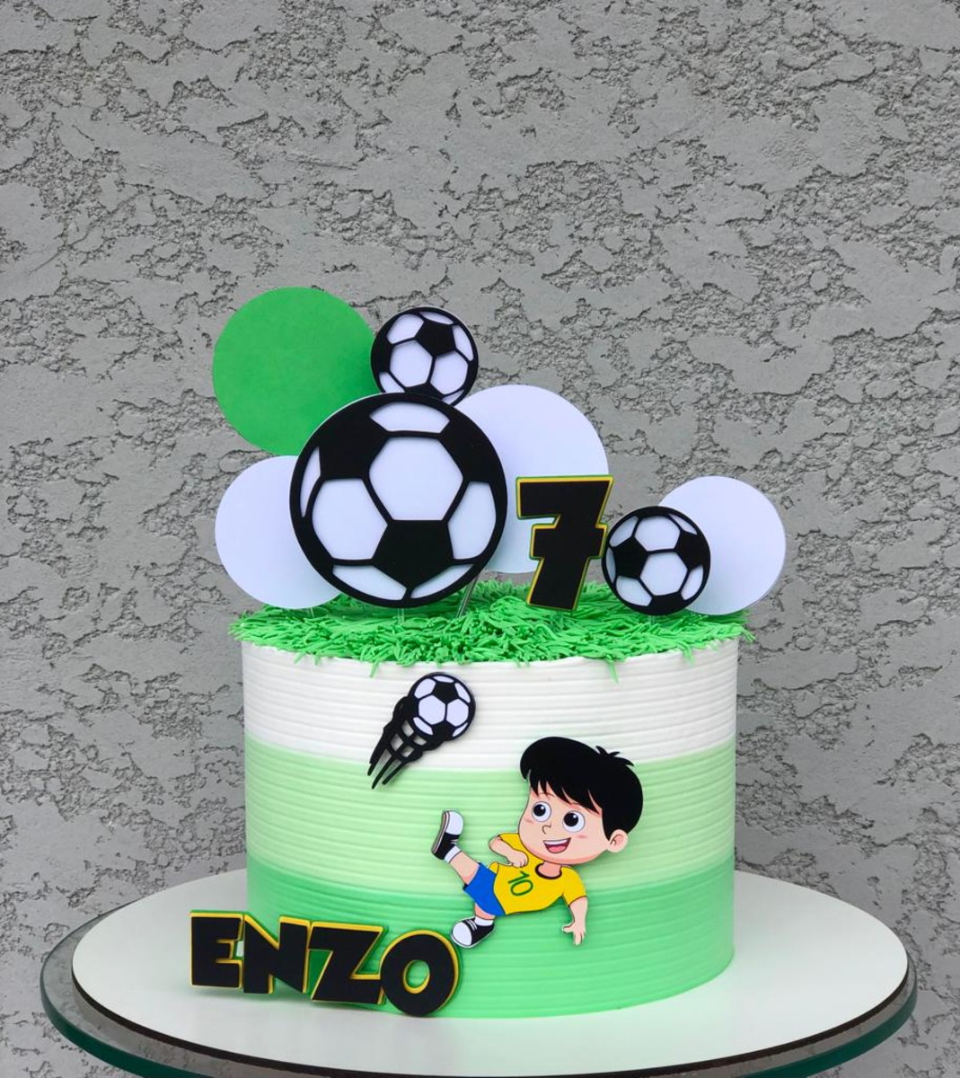 2 Arquivo de Corte Topo de Bolo Futebol 11