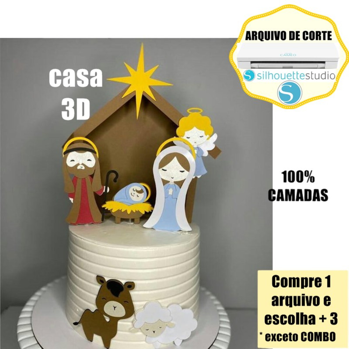 258- Arquivo de Corte Presépio de Natal