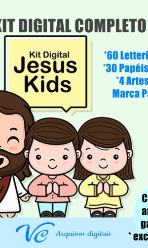 27- Kit Digital Jesus Kids Cristã