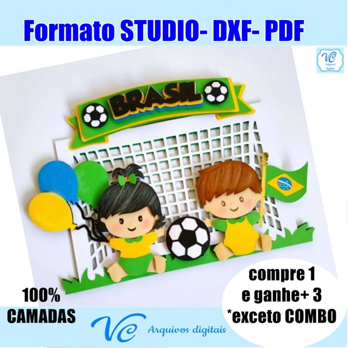 448- Arquivo de Corte Topo Copa do Mundo Bebe Menina Menino