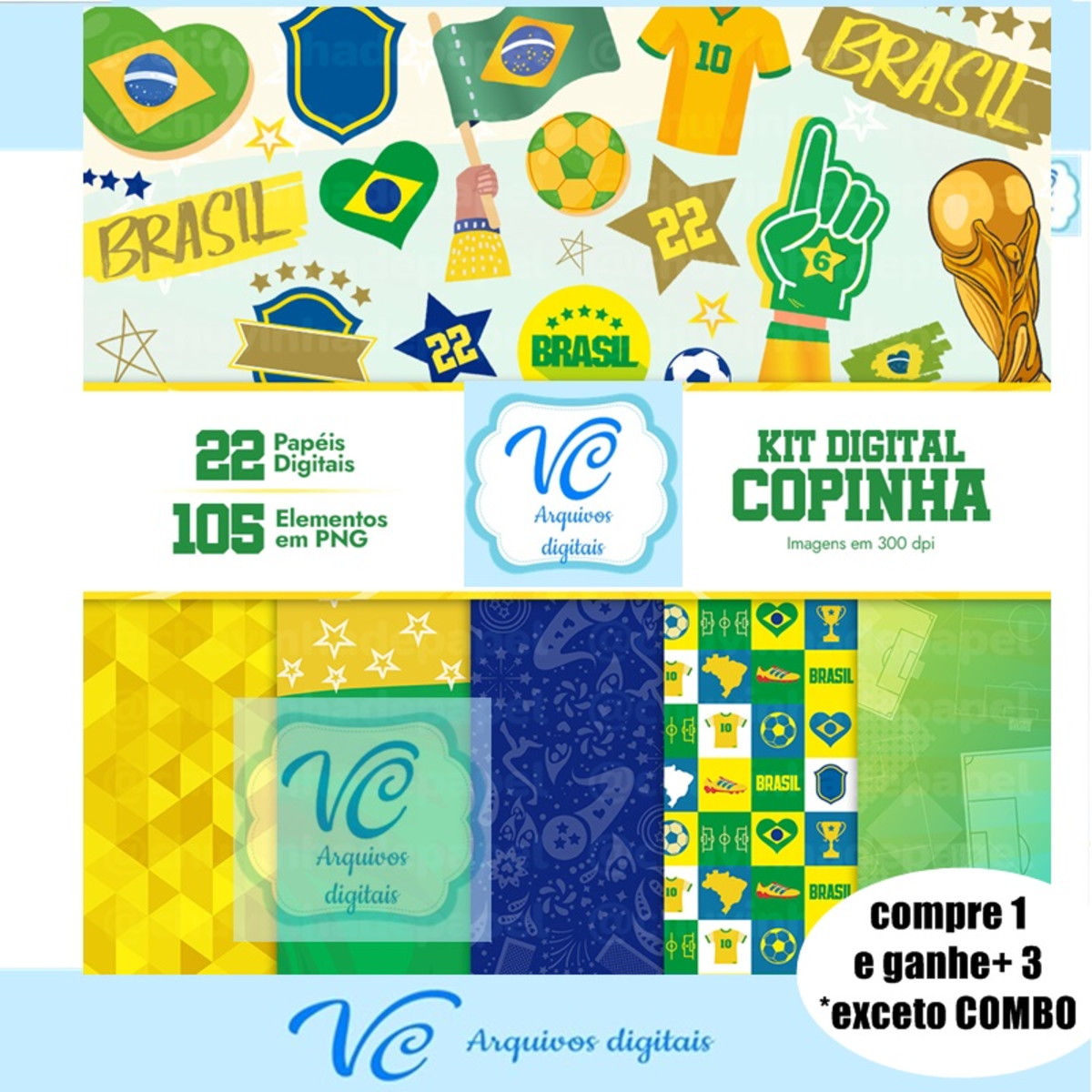 459- Kit Digital Copa do Mundo 2022