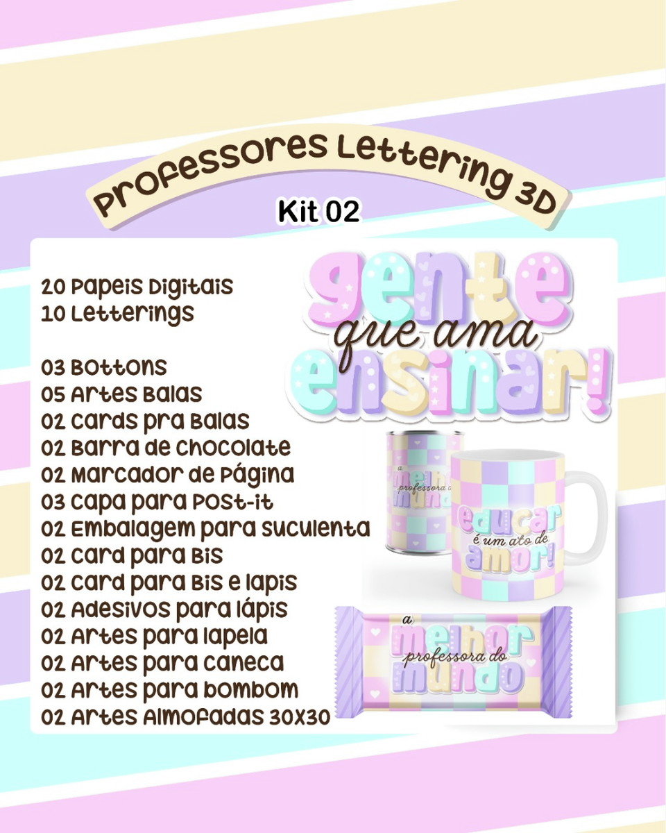 469- Combo Kit Digital Dia Dos Professores 3 Em 1 - 04 - Imagem 4