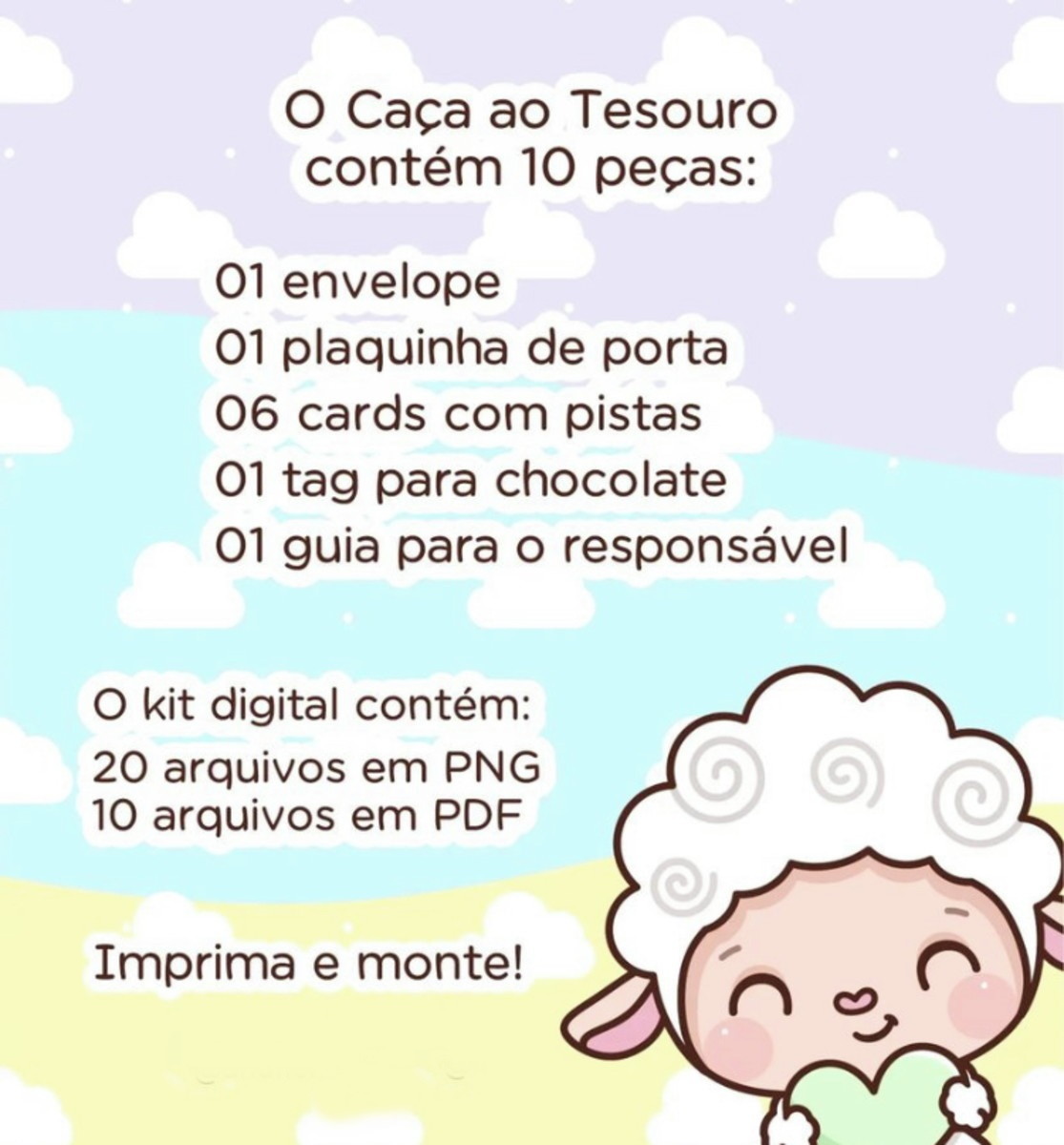 634 -Arquivo de PÁSCOA Caça aos ovos Cristão 2022 - Imagem 2