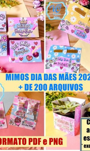 759- Combo Kit Digital Dia das Mães 2023 -mimos e Canecas