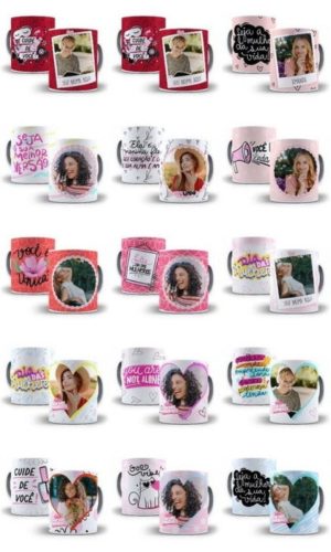 80 Artes para Canecas Mulheres