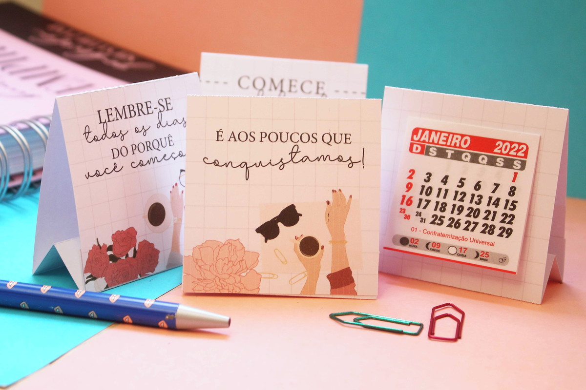 Arquivo Calendário de Mesa - Imagem 3