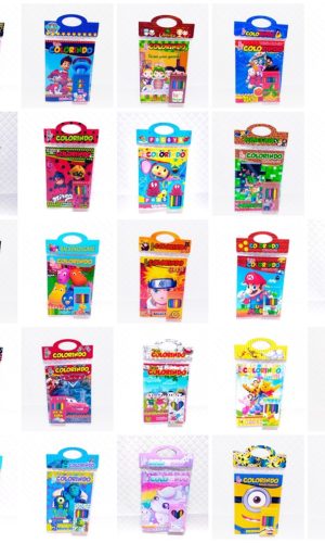 Kit revistas para pintura