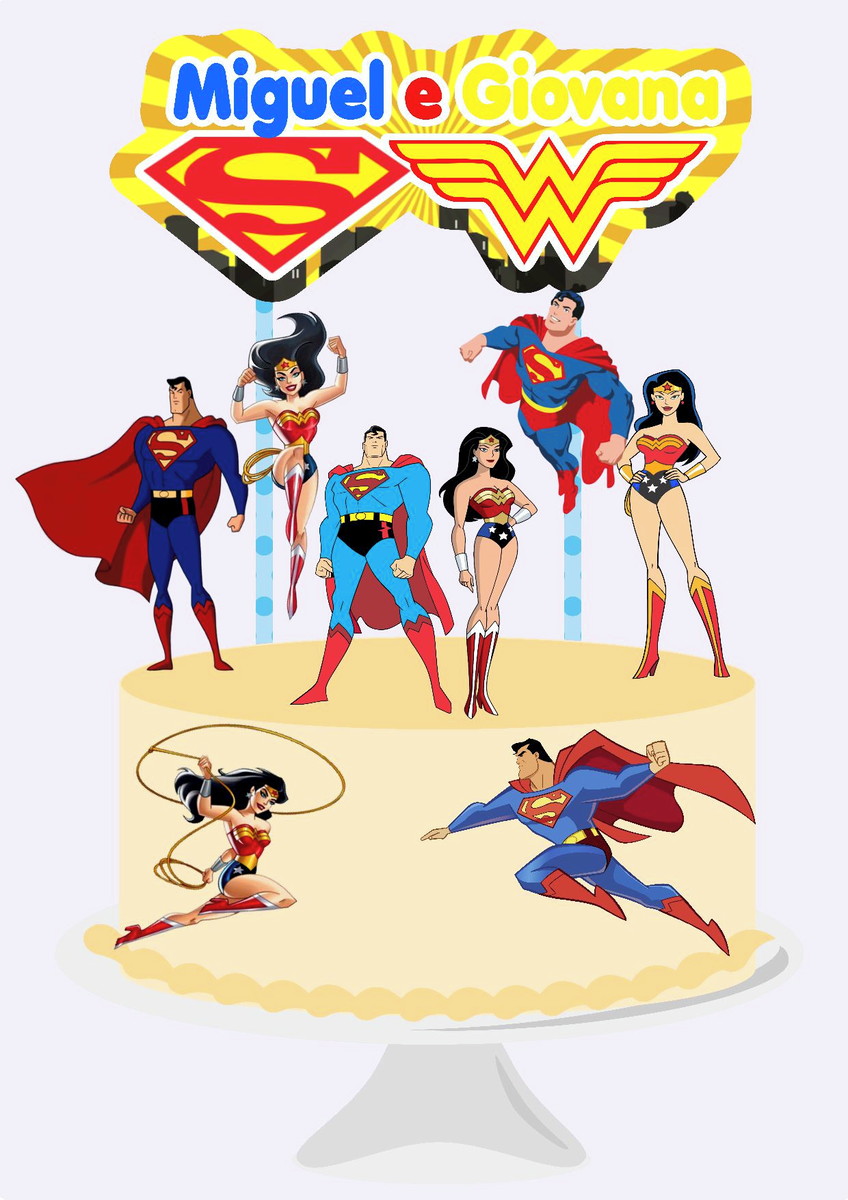 Arquivo Corte -TOPO 25-Superman e Mulher maravilha-STUDIO