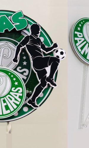 Arquivo Corte Topo Bolo Shaker Docinhos Palmeira,s Futebol